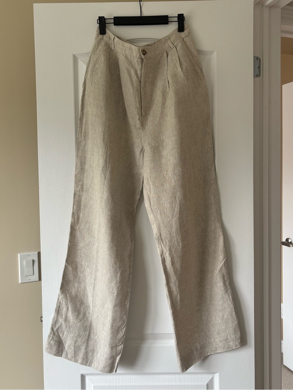 Reformation linen dress pants